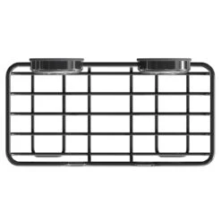 SuctionLoc Black Wall Mounted Rectangular Basket -Luxury Bath Shop suctionloc black wall mounted rectangular basket top 11549.1658132865