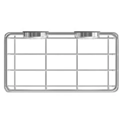 SuctionLoc Chrome Wall Mounted Bottle Basket -Luxury Bath Shop suctionloc chrome wall mounted bottle basket top 29756.1658132860