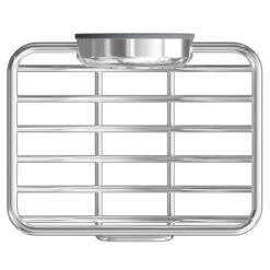 SuctionLoc Chrome Wall Mounted Soap Basket -Luxury Bath Shop suctionloc chrome wall mounted soap basket top 41399.1658132858
