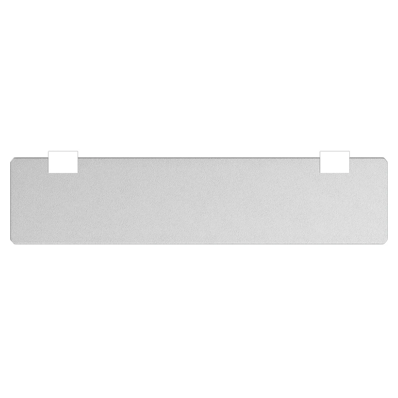 Taurus Polished Chrome And Frosted Glass Wall Mounted Vanity Shelf - Image 5