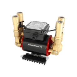 Grundfos Amazon 1.5 Bar Positive Twin Impeller Brass Heavy Duty Regenerative Shower Pump - 96787446