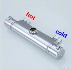 Thermostatic Bar Mixer (VALVE ONLY) Chrome 1004- Top Outlet -Luxury Bath Shop the shower doctor other brands thermostatic bar mixer shower chrome top outlet 166921442510004A