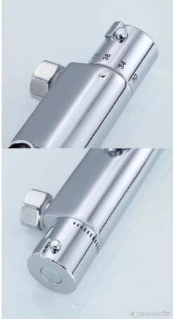 Thermostatic Bar Mixer (VALVE ONLY) Chrome 1004- Top Outlet