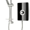 Triton Aspirante Electric Shower 9.5Kw Black Gloss - Asp09gsblk 1 Triton Aspirante Electric Shower 9.5Kw Black Gloss - Asp09gsblk -Luxury Bath Shop triton aspirante electric shower 9 5kw black gloss asp09gsblk