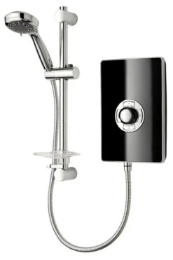 Triton Aspirante Electric Shower 9.5Kw Black Gloss - Asp09gsblk