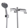 Triton Eden Bath Shower Mixer With Hose, Showerhead And Wall Holder - Unedthbsm