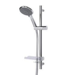 Triton Host Digital Mixer Shower All-In-One Wall Pack With Riser Rail - Circular - Hosdmwrrcirs -Luxury Bath Shop triton host digital mixer shower all in one wall pack with riser rail circular hosdmwrrcirs 3