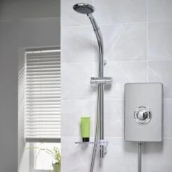 Triton New Aspirante Enhance Brushed Steel Limited Edition 9.5Kw - Aspen09brstl -Luxury Bath Shop triton new aspirante enhance brushed steel limited edition 9 5kw aspen09brstl 3