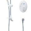 Triton T300si Remote Electric Shower 8.5Kw White/Chrome - Sp3008si -Luxury Bath Shop triton t300si remote electric shower 8 5kw white chrome sp3008si