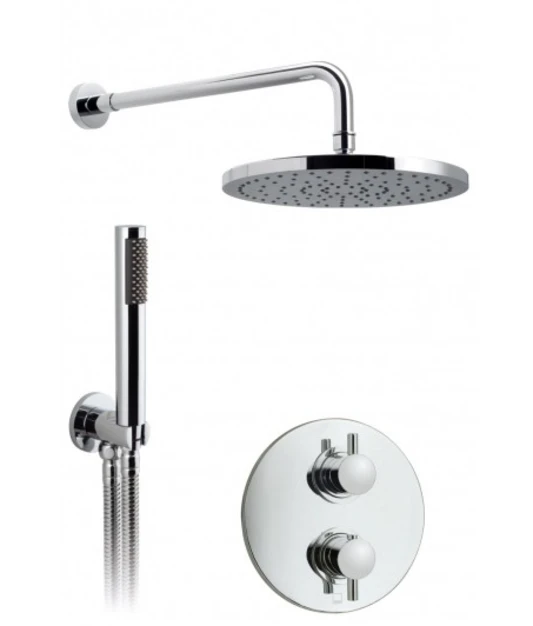 Vado Celsius Round Concealed 2 Outlet Thermostatic Shower Vavle - Wg-Celbox/4-C/P 3 Vado Celsius Round Concealed 2 Outlet Thermostatic Shower Vavle - Wg-Celbox/4-C/P