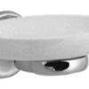 Vado Tournament Ceramic Soap Dish And Holder Wall Mounted (Chrome) - Tou-182A-C/P -Luxury Bath Shop vado tournament ceramic soap dish and holder wall mounted chrome tou 182a c p