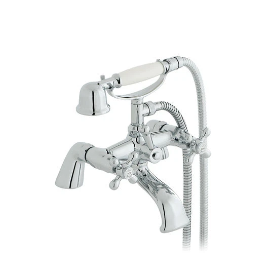 Luxury Bath Shop -Luxury Bath Shop vado victoriana deck mounted bath shower mixer chrome ax vic 131 s cd cp