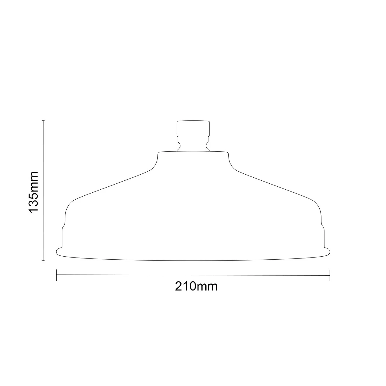 Windsor. Windsor Traditional Polished Chrome 210mm Traditional Round Shower Head 8 Windsor. Windsor Traditional Polished Chrome 210mm Traditional Round Shower Head - Image 6