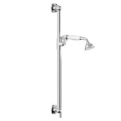Windsor. Windsor Traditional Polished Chrome Shower Slide Rail Kit -Luxury Bath Shop windsor traditional polished chrome shower slide rail kit left 68054.1652444102