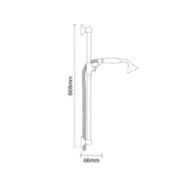 Windsor. Windsor Traditional Polished Chrome Shower Slide Rail Kit -Luxury Bath Shop windsor traditional polished chrome shower slide rail kit line side 02620.1652444102